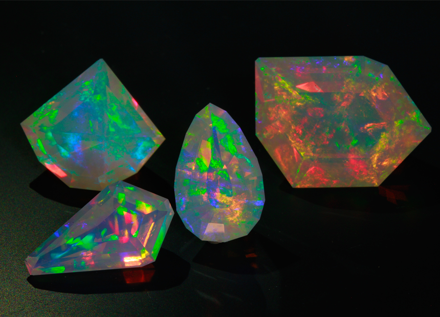 Imperial Opal Faceted J.D. Sage (Troubadour)