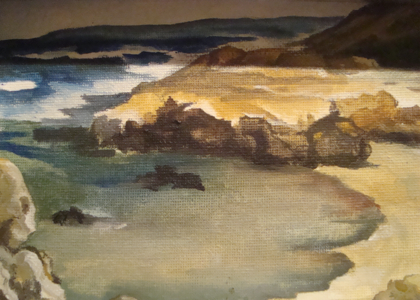 Myra Jones painting Tamarama And Bronte